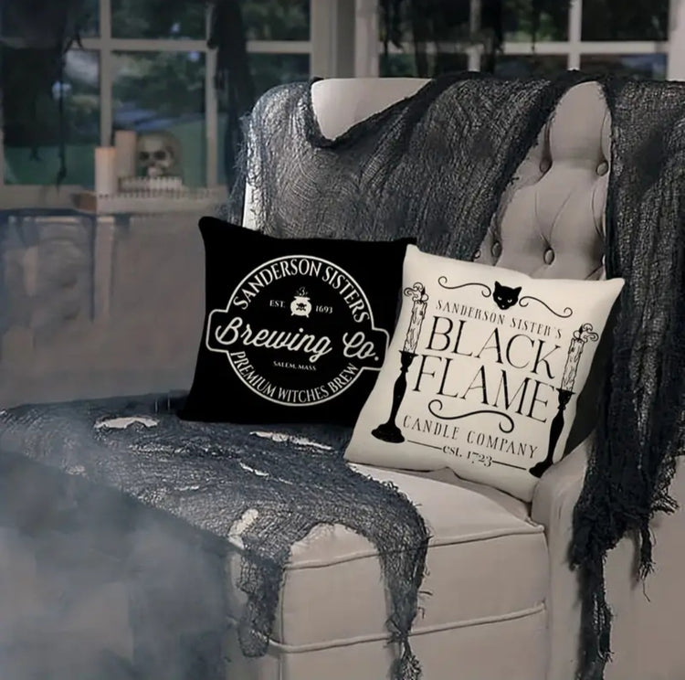 Hocus Pocus Monochrome Cushion Cover