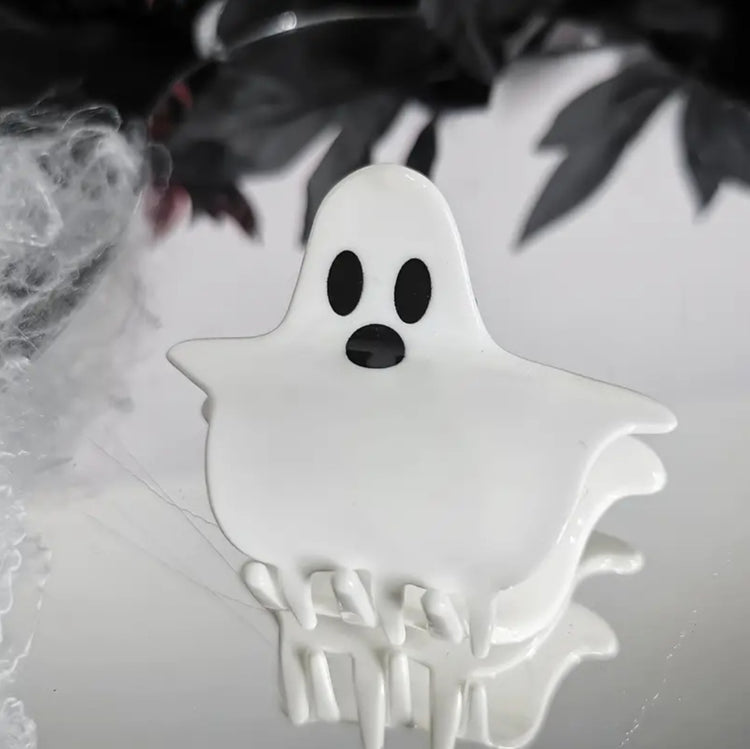 Ghosty Boo Hair Clip
