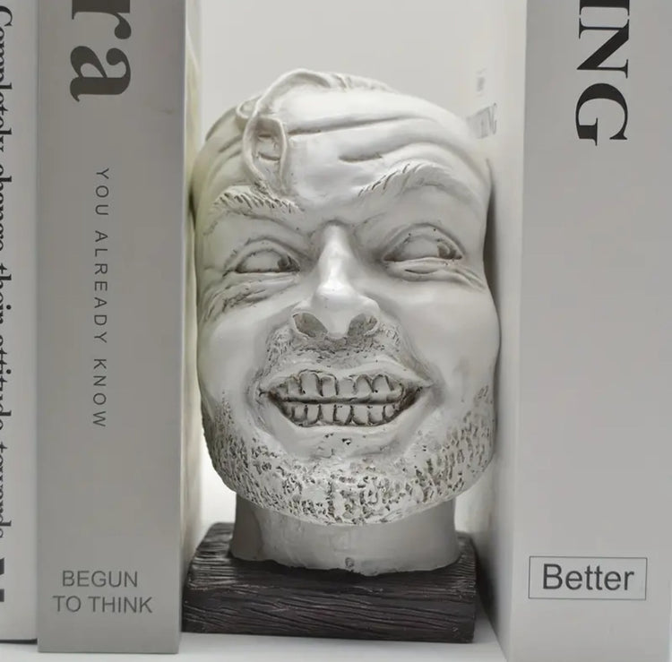 Here's Johnny Bookend, The Shining - JOURNEY artisan soaps & candles