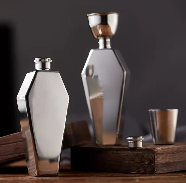 Coffin Hip Flask - JOURNEY artisan soaps & candles