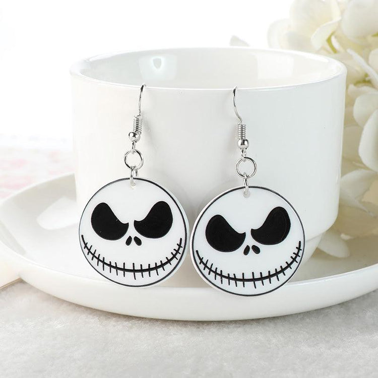 Jack Skellington Earrings - JOURNEY artisan soaps & candles
