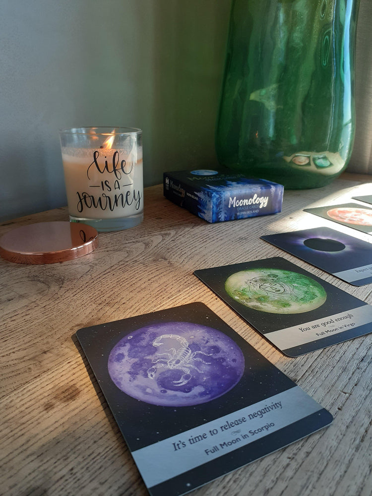 Moonology Oracle Cards, Yasmin Boland - JOURNEY artisan soaps & candles
