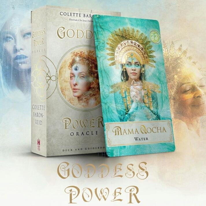 Goddess Power Oracle Cards, Collette Baron-Reid - JOURNEY artisan soaps & candles