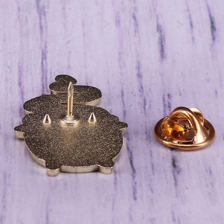 Black Magic Witchy Enamel Pin / Brooch / Badge - JOURNEY artisan soaps & candles