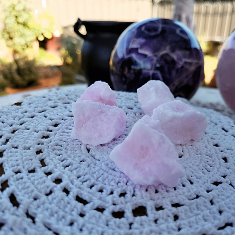 Raw Mangano Calcite - JOURNEY artisan soaps & candles