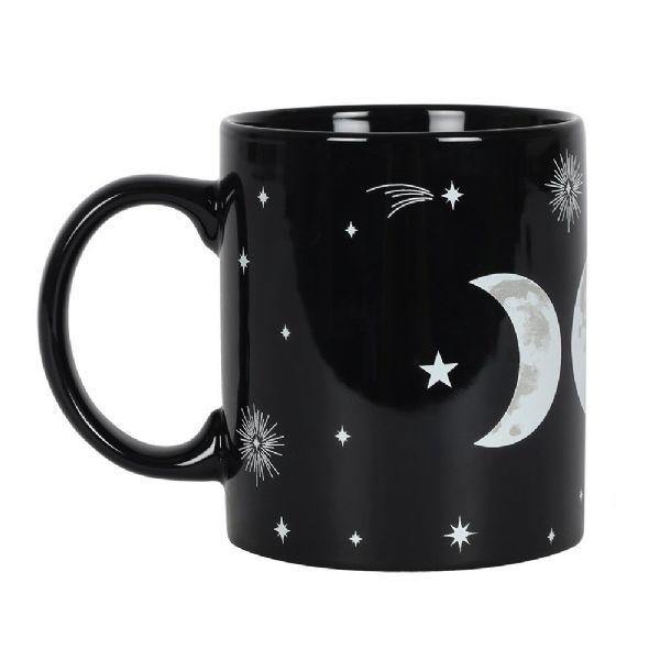 Black Magic Triple Moon Goddess Mug - JOURNEY artisan soaps & candles