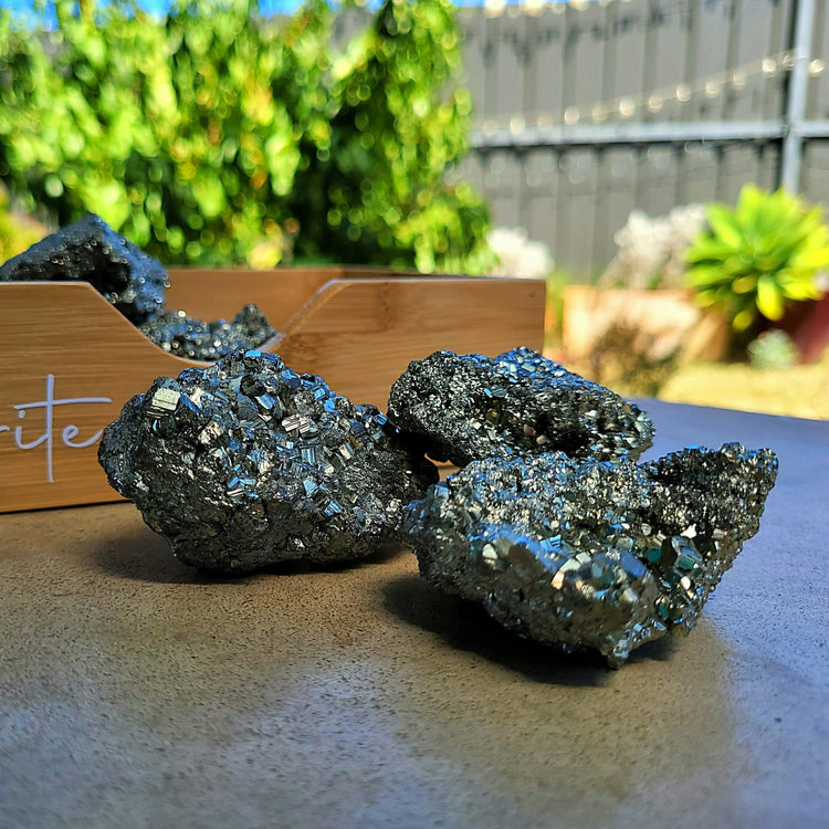 Pyrite - Abundance, Creativity & Truth - JOURNEY artisan soaps & candles