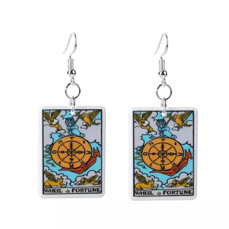 Rider Waite Tarot Earrings - JOURNEY artisan soaps & candles