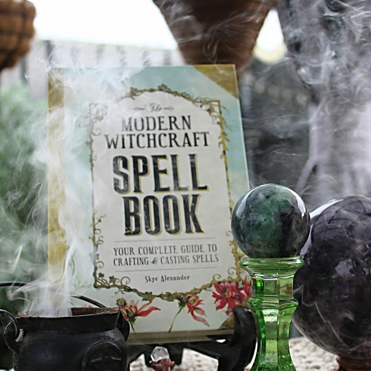 The Modern Witchcraft Spell Book
Your Complete Guide to Crafting & Casting Spells, Skye Alexander - JOURNEY artisan soaps & candles