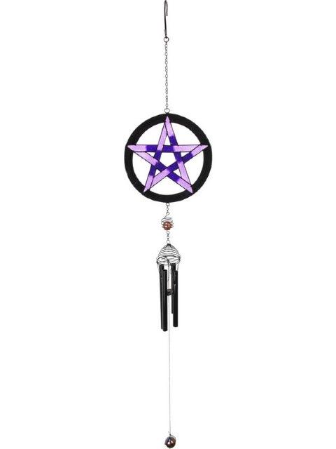 Pentagram Bells Windchimes - JOURNEY artisan soaps & candles