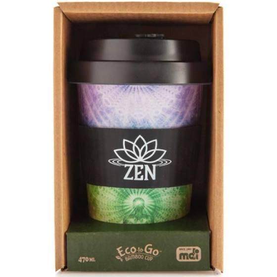 Eco-to-Go Zen Bamboo Travel Cup with Sleeve - JOURNEY artisan soaps & candles