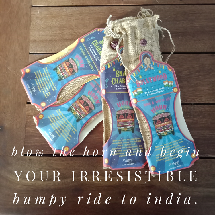 Great Indian Incense - Bollywood & Snake Charmer Gift Packs - JOURNEY artisan soaps & candles