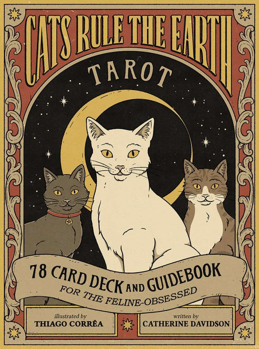 Cats Rule the Earth Tarot, Catherine Davidson, Thiago Corrêa (Illustrator)