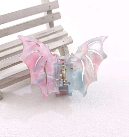Pearlescent Bat Hair Clip - JOURNEY artisan soaps & candles