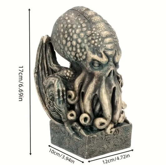 H.P. Lovecraft Cthulu Bookend - JOURNEY artisan soaps & candles