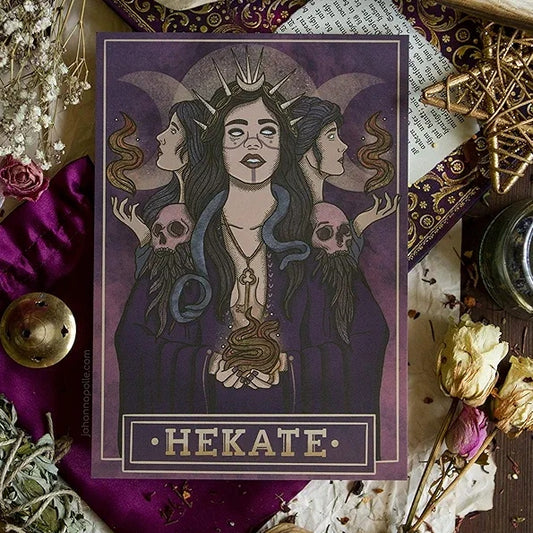 Hekate Tin Sign