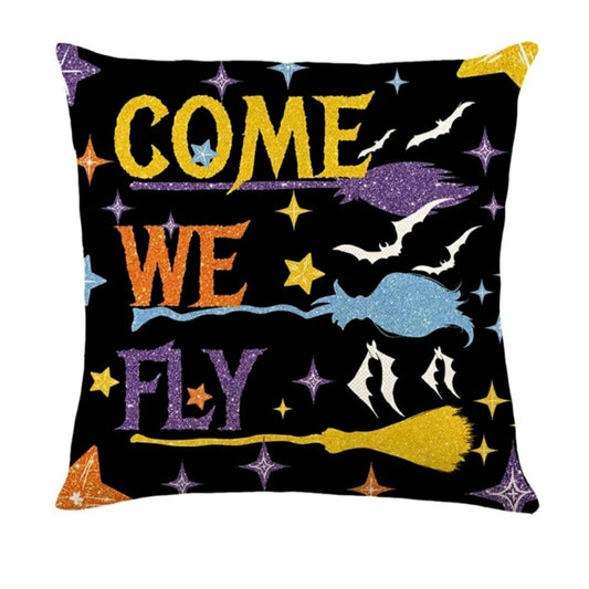 Hocus Pocus, Come We Fly Cushion Cover - JOURNEY artisan soaps & candles