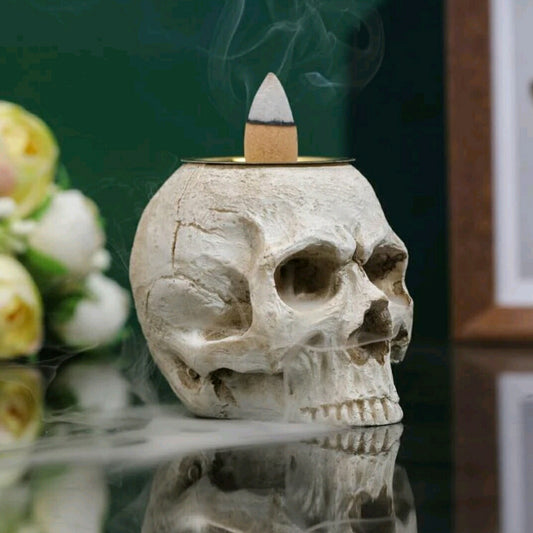Skull Incense Burner Incense Gift Pack - JOURNEY artisan soaps & candles