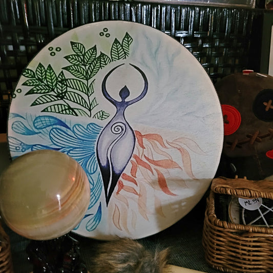 Shaman Goddess Healing Drum - JOURNEY artisan soaps & candles