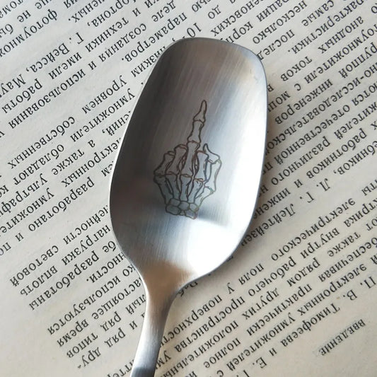 Antique Skull Spoon - JOURNEY artisan soaps & candles