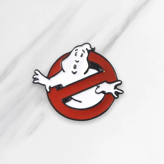 Ghostbusters Enamel Pin / Brooch / Badge - JOURNEY artisan soaps & candles