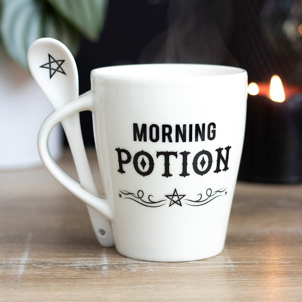 Morning Potion Cup & Spoon - JOURNEY artisan soaps & candles