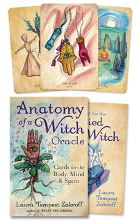 Anatomy Of A Witch Oracle
Cards for the Body, Mind & Spirit, Laura Tempest Zakroff - JOURNEY artisan soaps & candles