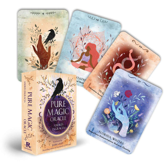 Pure Magic Oracle
Cards for Strength, Courage and Clarity, Andres Engracia - JOURNEY artisan soaps & candles
