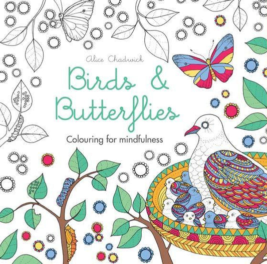 Birds & Butterflies:  Colouring for Mindfulness - JOURNEY artisan soaps & candles