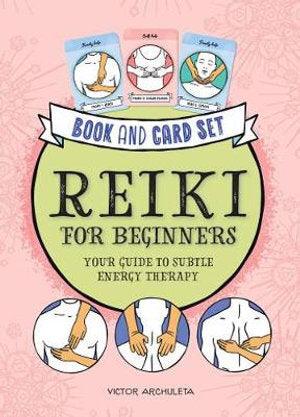 Press Here! Reiki for Beginners Book and Card Set: Your Guide to Subtle Energy Therapy by Victor Archuleta - JOURNEY artisan soaps & candles