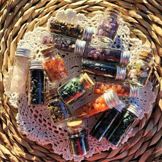 Bloodstone Crystal Chips - JOURNEY artisan soaps & candles