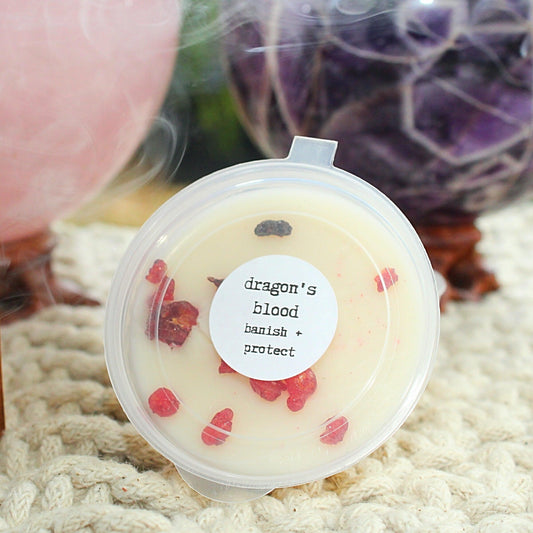 Dragon's Blood Intention Melt with Dragon's Blood Resin - JOURNEY artisan soaps & candles