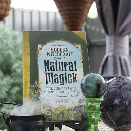 Modern Witchcraft Book of Natural Magick, Judy Ann Nock - JOURNEY artisan soaps & candles