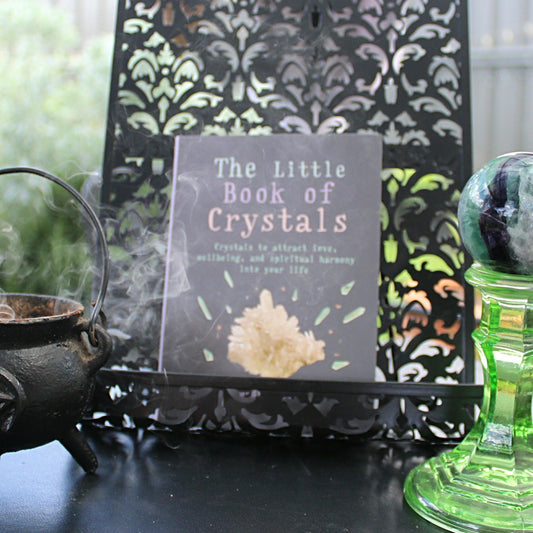 The Little Book of Crystals, Judy Hall - JOURNEY artisan soaps & candles