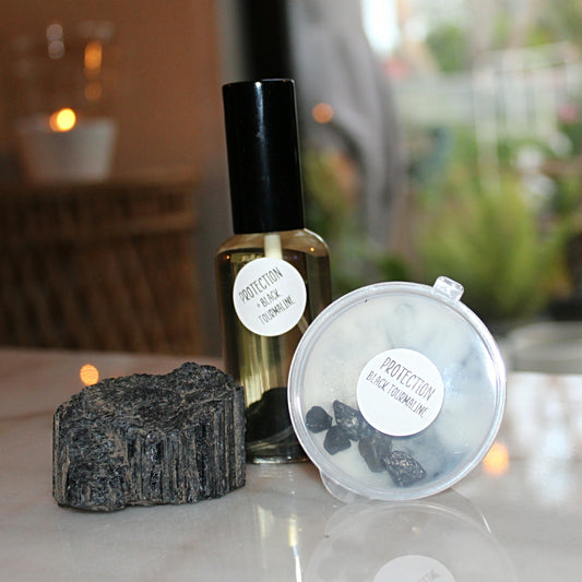 Protection, Crystal-infused Mist - JOURNEY artisan soaps & candles