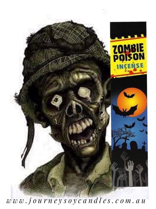 Zombie Poison Incense - JOURNEY artisan soaps & candles